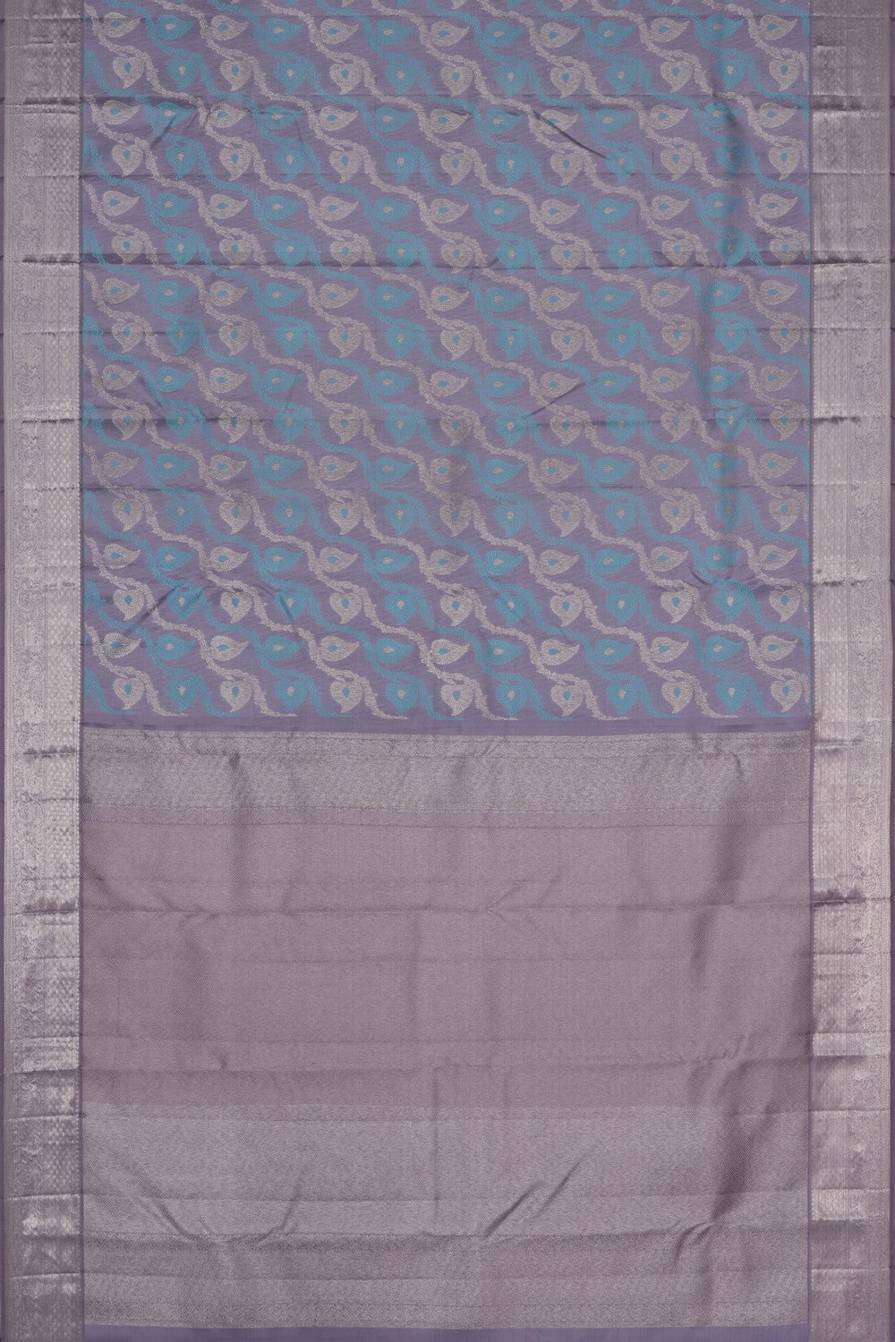 Image of Kanchipattu Brocade Lavender Purple Saree